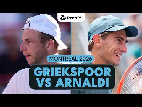 Tallon Griekspoor vs Matteo Arnaldi 💥 | Montreal 2026 Highlights