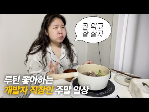 원룸에서 벗어난 30대 직장인의 주말 일상 | 프론트엔드 개발자 | 투룸 구옥 월세집