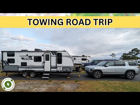 Towing Road Trip In Rivian - Rehoboth Beach, DE