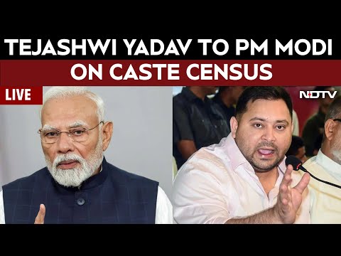 PM Modi | Live | "Respected Prime Minister...": Tejashwi Yadav To PM Modi On Caste Census