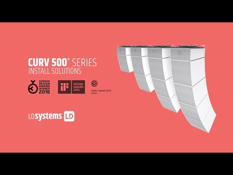 LD Systems CURV 500 Install Solutions - Modular and Flexible Solutions for Installed Sound