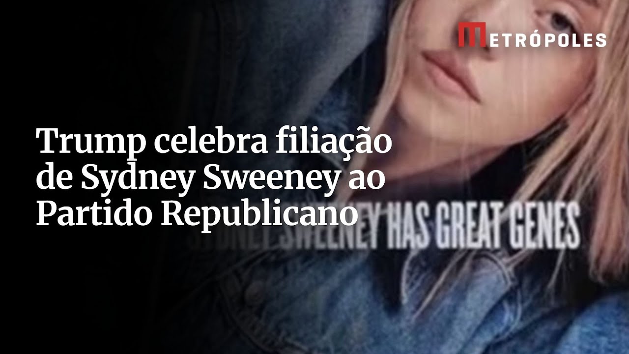 Donald Trump comemora notícia de que Sydney Sweeney é filiada ao Partido Republicano