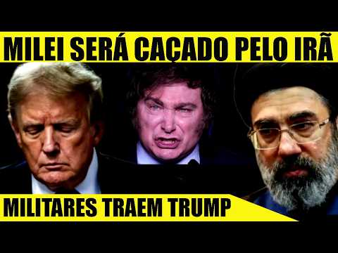 MILEI ENTRA NA GUERRA E IRÃ AMEAÇA ARGENTINA! MILITARES DOS EUA AMOTINARAM-SE PRA DESESPERO DE TRUMP