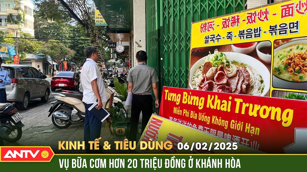 Chủ tịch Khánh Hòa lên tiếng vụ quán ăn "chặt chém" du khách | Bản tin kinh tế và tiêu dùng ngày 6/2