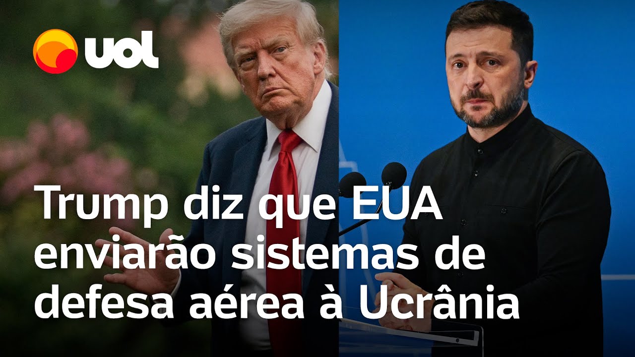 Trump anuncia que EUA enviarão sistemas de defesa antiaérea Patriot à Ucrânia