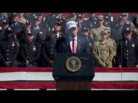 トランプ大統領、「スチール・アクロス・アメリカ」イベントに参加