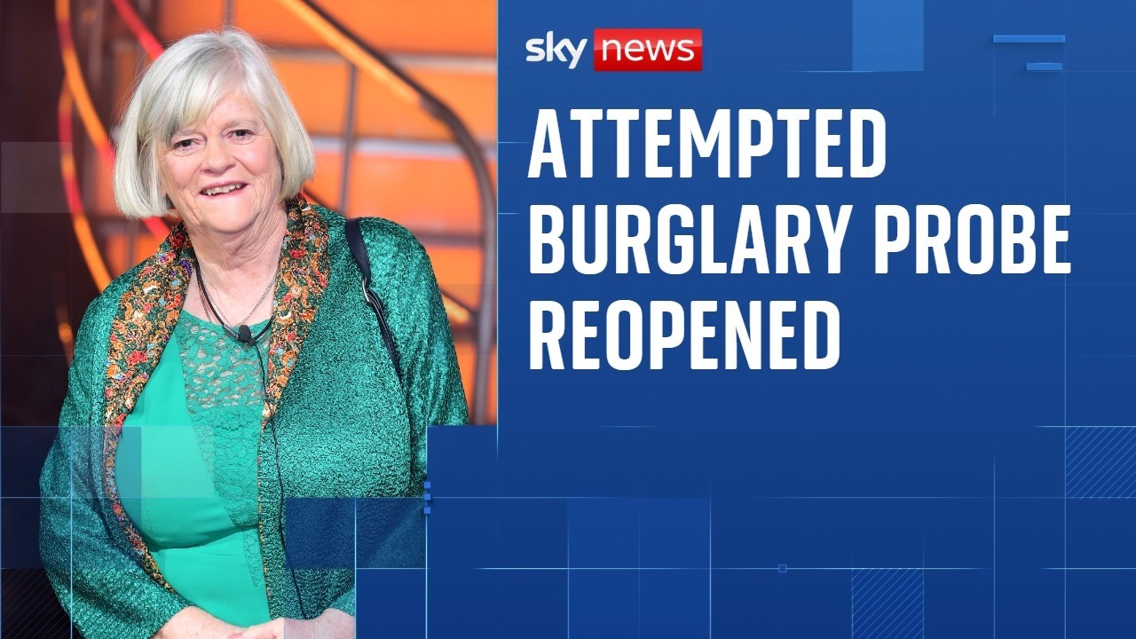 Ann Widdecombe: Police reopen attempted burglary investigation