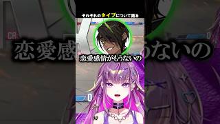 【スト6】斜落せつなと荒咬オウガの好きなタイプについて語る【#羽流鷲りりり | #ななしいんく】 #shorts #スト6 #ギャル #なな