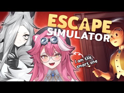 【Escape Simulator】Braincells escape simulator w/ Dyarikku!