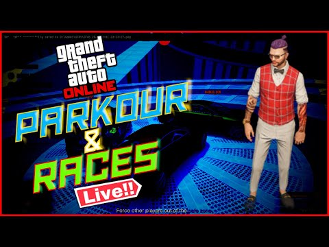 GTA 5 ONLINE EPIC PARKOUR AND RACES | | #gta5 #gta5parkour #gta5live @TAMASH44  @PHUKKA