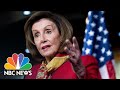 LIVE: Pelosi Holds Weekly Briefing | NBC News