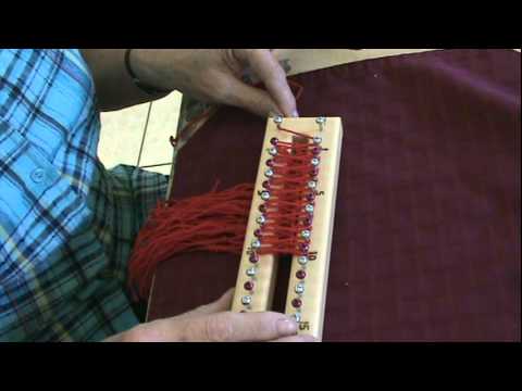 comment tricoter au tricotin long