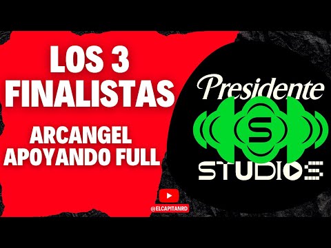 Arcángel y Presidente Studio tienen a sus finalistas