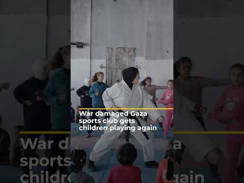 Gaza sports club offers activities despite destruction