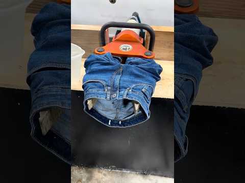 Can you stop the Jaws Of Life with a pair of Jeans? Let find out !