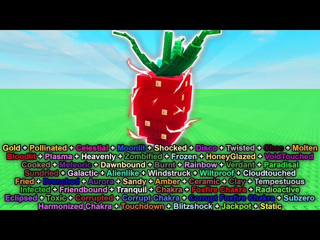 I Grew EVERY MUTATION On ELDER STRAWBERRY In Roblox Grow A Garden...