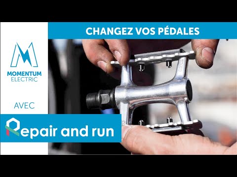 TUTO : Comment changer vos pédales - Momentum Electric x Repair and Run