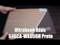 Ultrabook Asus S46CA-WX056H Preto - Unboxing - Intel Core I5, 8GB, 500GB de HD + 24GB de SSD