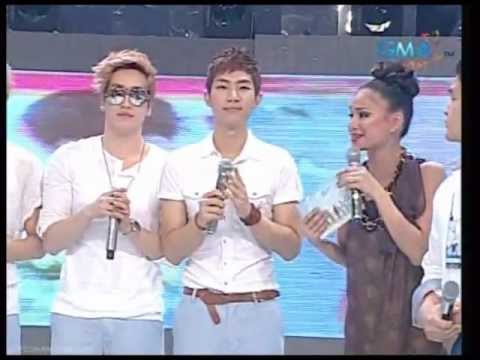 ZE:A on Eat Bulaga in the Philippines