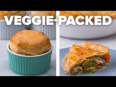 Semi-Homemade Veggie-Packed Pot Pie 2 Ways