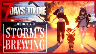 【🧟7 Days to Die V2.0】大型アプデ来たー！✨脳筋拳とハンマーでゾンビと共存？！第1回【Vtuber】