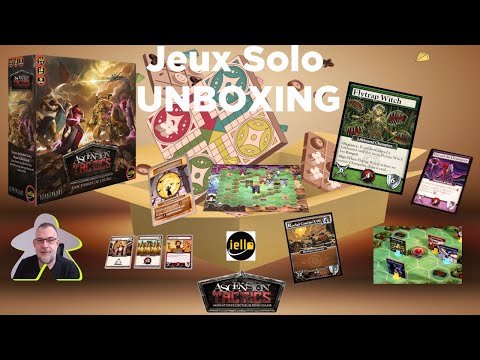 Unboxing - Ascension Tactics | Iello | jeu de société