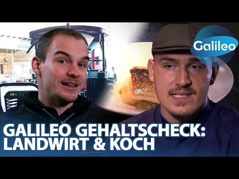 Galileo Gehaltscheck: Wie viel verdienen Landwirt Philipp und Koch Justin?