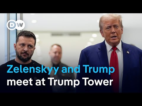 Zelenskyy meets Trump seeking bipartisan support | DW News