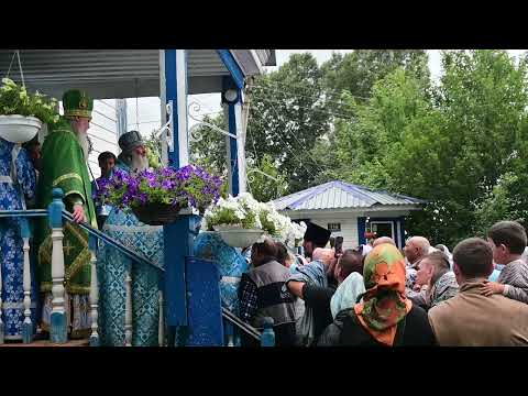 Проповедь митрополита Иоанна в праздник иконы Богородицы "Смоленская" в с. Петьялы Волжского района