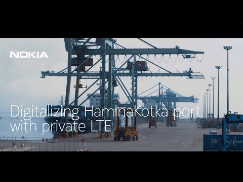 Digitalizing HaminaKotka port with private LTE