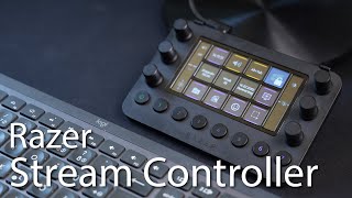 Vido-Test Razer Stream Controller par Obli