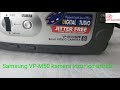 Samsung VP-M50 kamera tamiri