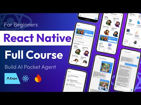 Build React Native Full Stack App Using Expo, Firebase and AI | AI Pocket Agent