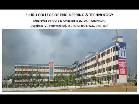 ELURU COLLEGE OF ENGINEERING & TECHNOLOGY TOTAL VIEW