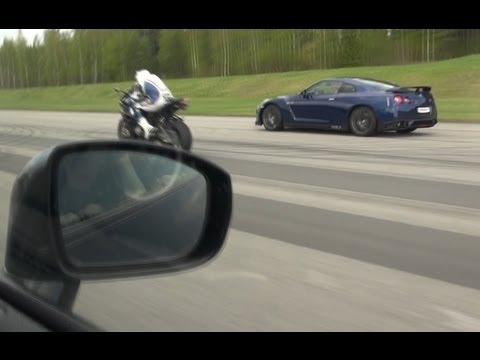 Nissan gtr p800 vs hayabusa #9