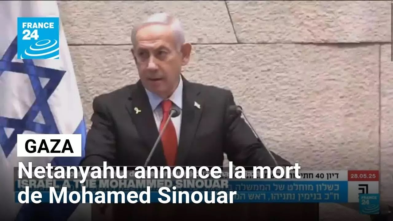Gaza : Netanyahu annonce la mort de Mohamed Sinouar, chef présumé du Hamas • FRANCE 24