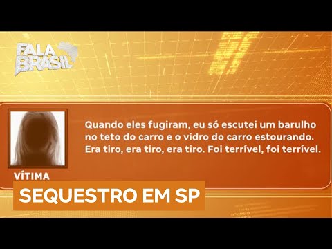 Mulher relata momentos de terror ao ser sequestrada em estacionamento de pet shop