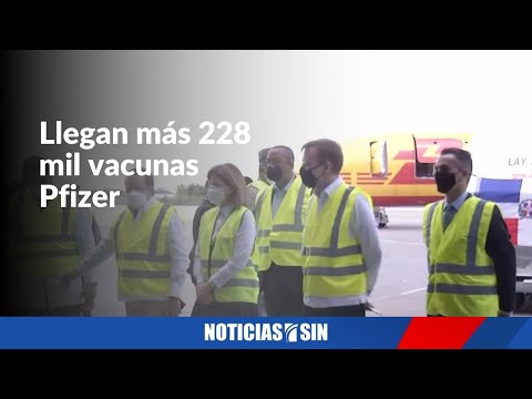 Pfizer serán aplicadas en Sto Dgo y Santiago