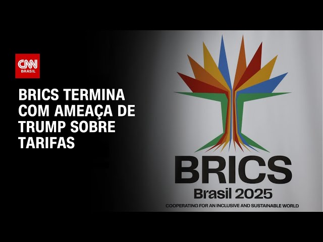Trump faz ameaça tarifária no último dia de Brics | CNN PRIME TIME