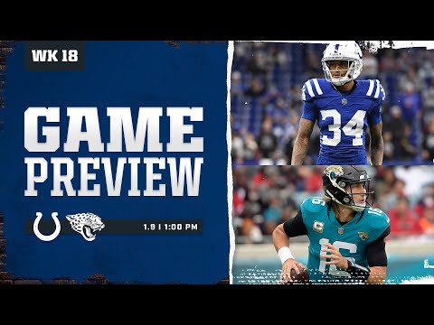 Week 18 Game Preview | Colts at Jaguars video clip