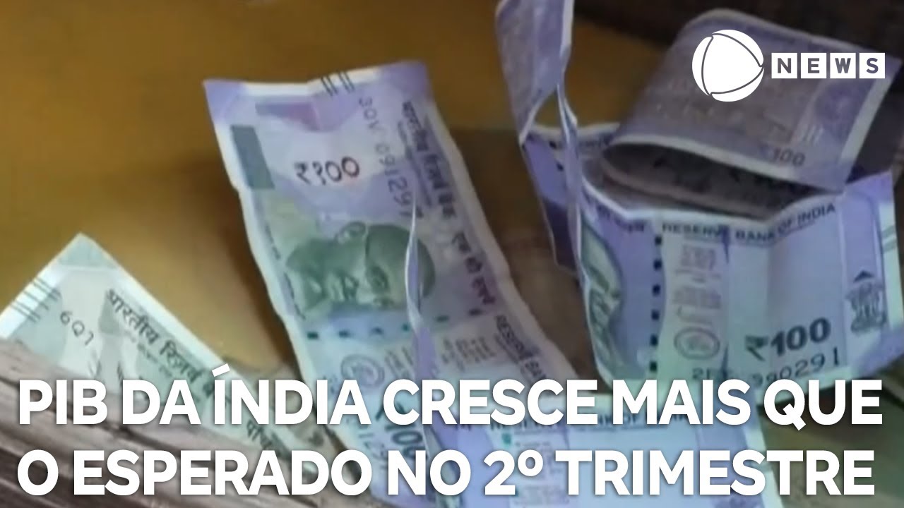 Economia da Índia cresce mais que o esperado no 2º trimestre