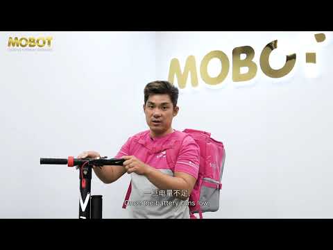 VERTO X7 UL2272 certified electric scooter testimonial by a food delivery rider | MOBOT