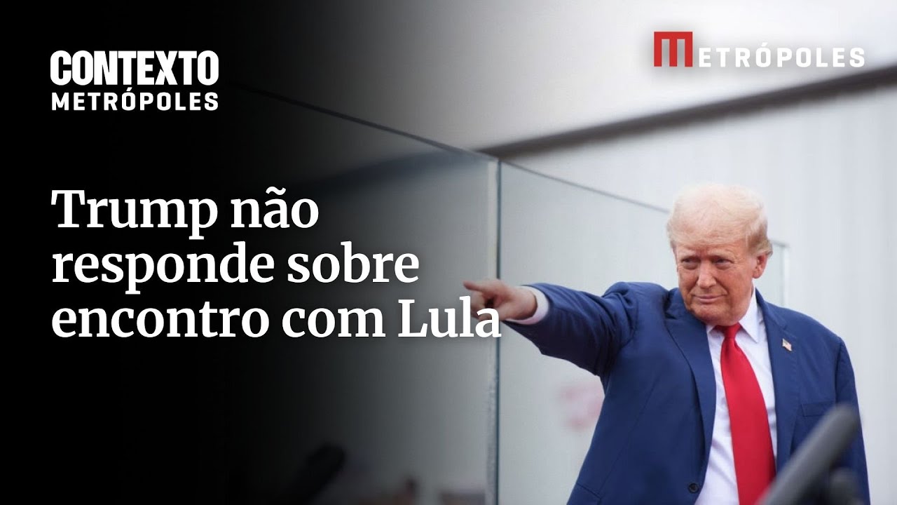 Trump e Lula: na Casa Branca, jornalistas tentam descobrir se encontro acontecerá