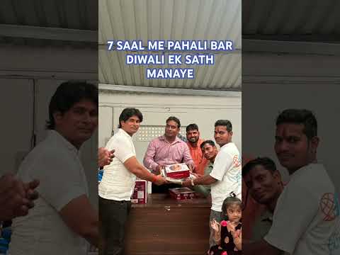 7 Saal me pahli bar diwali #viral