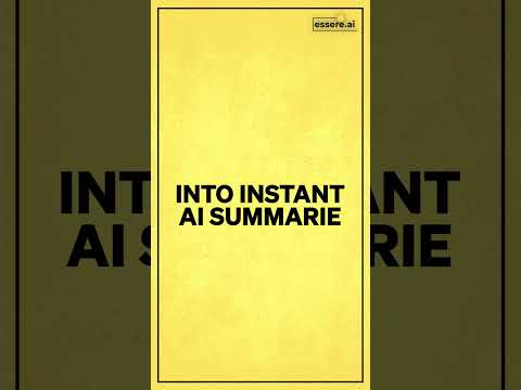 Turn Boring Reports Into Instant AI Summaries