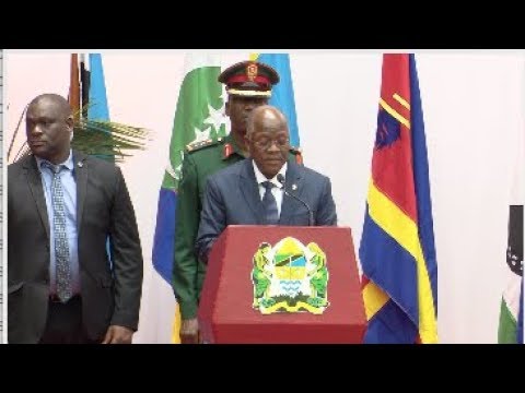 Upload mp3 to YouTube and audio cutter for MAGUFULI POWERFUL SPEECH OPENING SADC MEETING IN TANZANIA download from Youtube