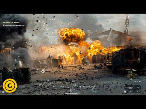 6 Minutes of Battlefield 6 Single Player Campaign Gameplay