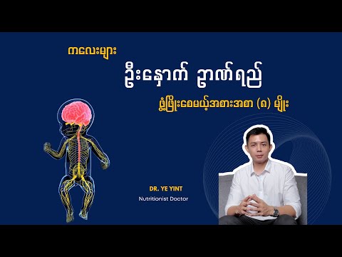 ကလေးများ ဦးနှောက် မှတ်ဥာဏ်ဖွံ့ဖြိုးစေမယ့် အစားအစာ (၈)မျိုး | Dr. Ye Yint