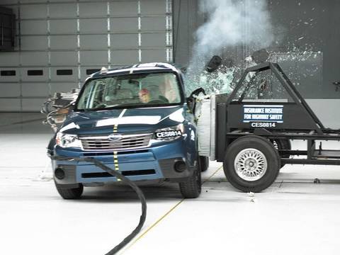 Video Crash Test Subaru Forester dal 2008