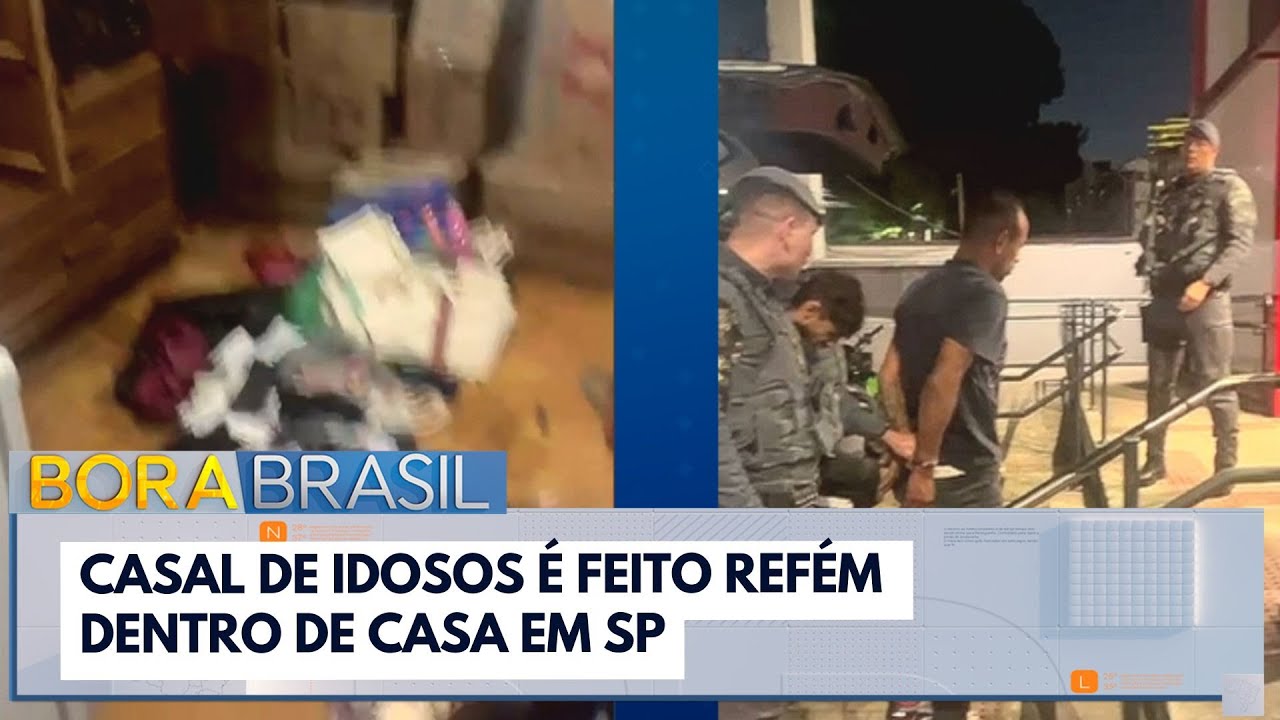 Casal de idosos são feitos de reféns dentro de casa